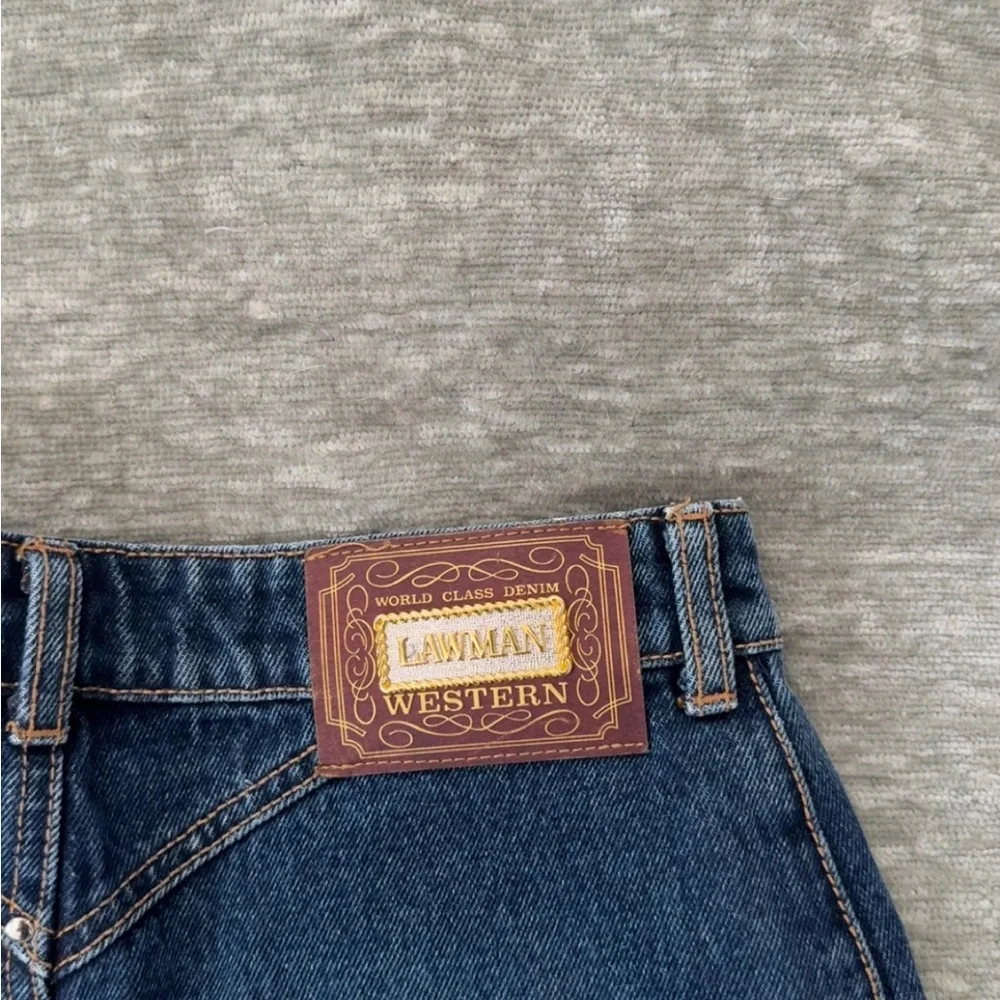 Vintage Lawman Western Skirt - Picture 3 of 6